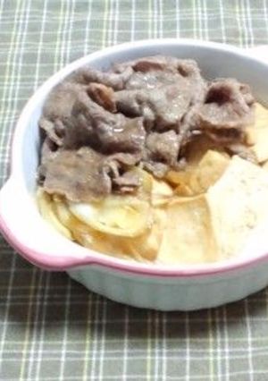 ■豆腐と牛肉の甘辛煮■-レシピのメイン写真