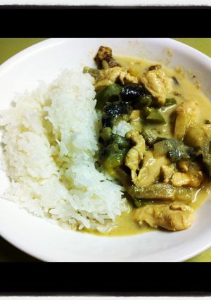 ＊辛くない！まろやか～なグリーンカレー＊-レシピのメイン写真