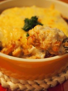 里芋ソースと根菜のミートグラタン-レシピのメイン写真
