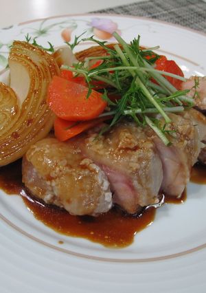塩麹鶏のフライパン蒸し焼-レシピのメイン写真