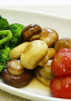 マッシュルームの彩り野菜炒め♪-レシピのメイン写真