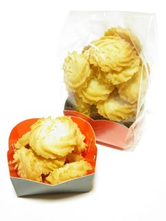 ミルク風味*サクサク絞り出しクッキー♪-レシピのメイン写真