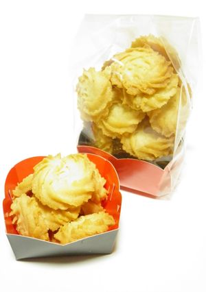 ミルク風味＊サクサク絞り出しクッキー♪-レシピのメイン写真