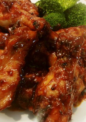 手羽元のBBQソース-レシピのメイン写真