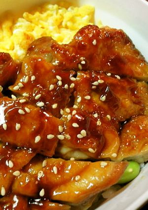 簡単☆照り焼きチキンの三色弁当-レシピのメイン写真
