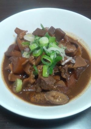 圧力鍋でどて煮☆-レシピのメイン写真