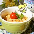 ツナ*トマ*チーズの炒り豆腐deCup飯