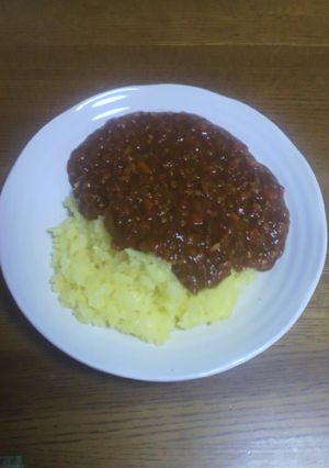給食のドライカレー再現-レシピのメイン写真