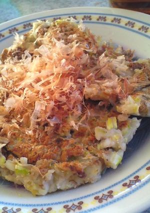 里芋で　もちとろ！お好み焼き風-レシピのメイン写真