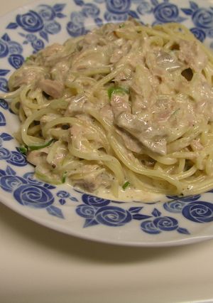 パスタ♥ツナクリーム-レシピのメイン写真