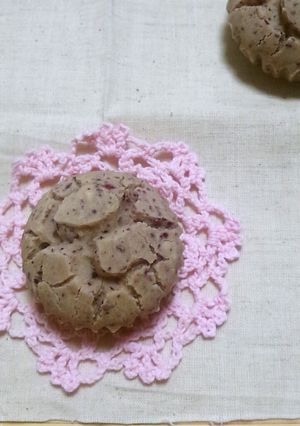 小さな米粉の蒸しパン＊ゆかり苺-レシピのメイン写真
