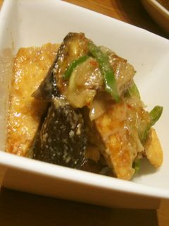 厚揚げと茄子で❤ゴマ味噌炒め-レシピのメイン写真