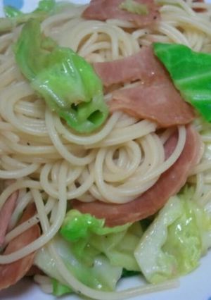 お吸い物の素で！春キャベツのパスタ-レシピのメイン写真