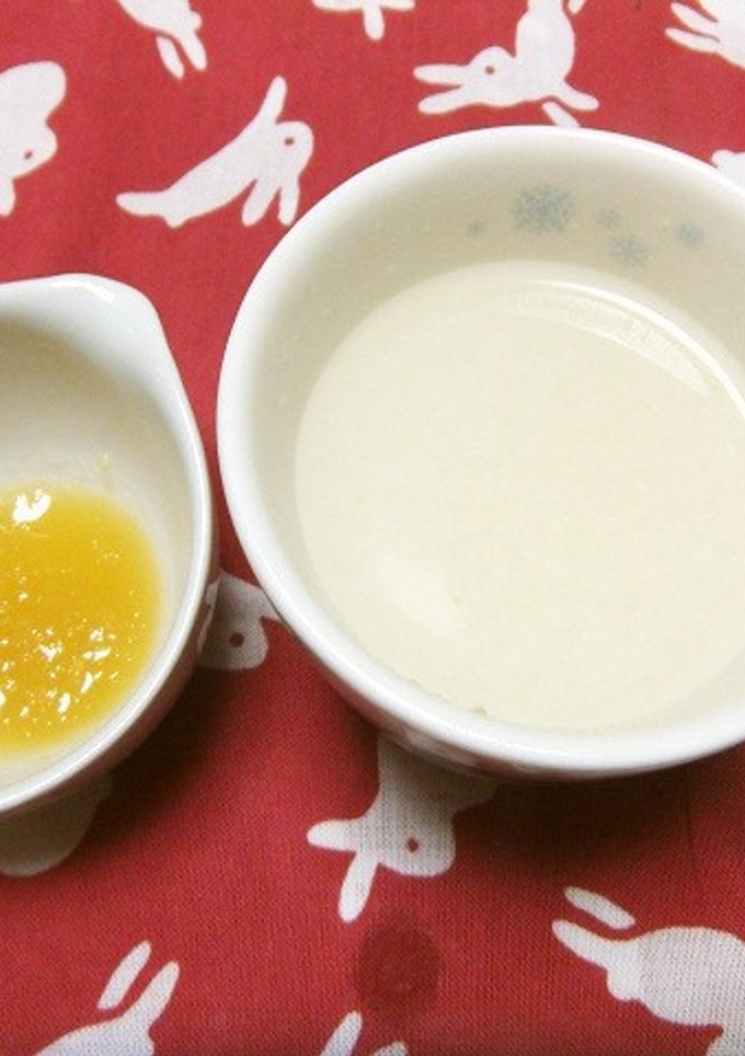 酒粕のペーストで作る簡単甘酒-レシピのメイン写真