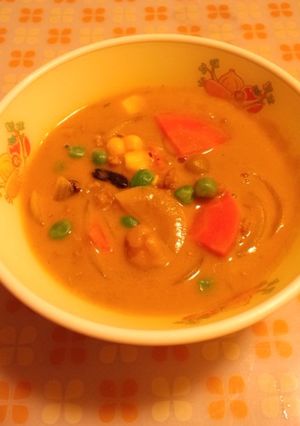 ミックスビーンズのカレーシチュー-レシピのメイン写真