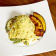 たっぷり白菜のカボチャクリームパスタ