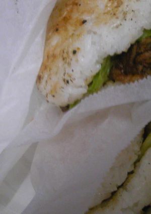 焼肉ライスバーガー-レシピのメイン写真
