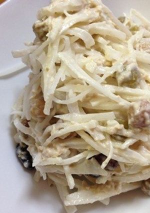 大根ツナのゆずこしょうサラダ-レシピのメイン写真