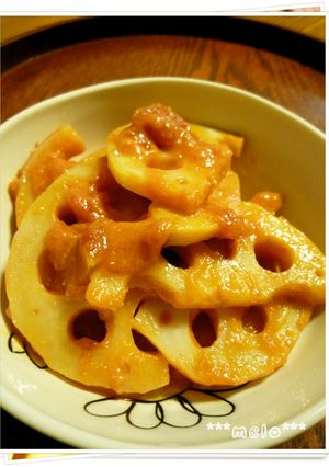 レンコンのトマト煮込み-レシピのメイン写真