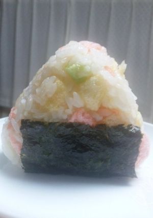 あられおにぎり-レシピのメイン写真
