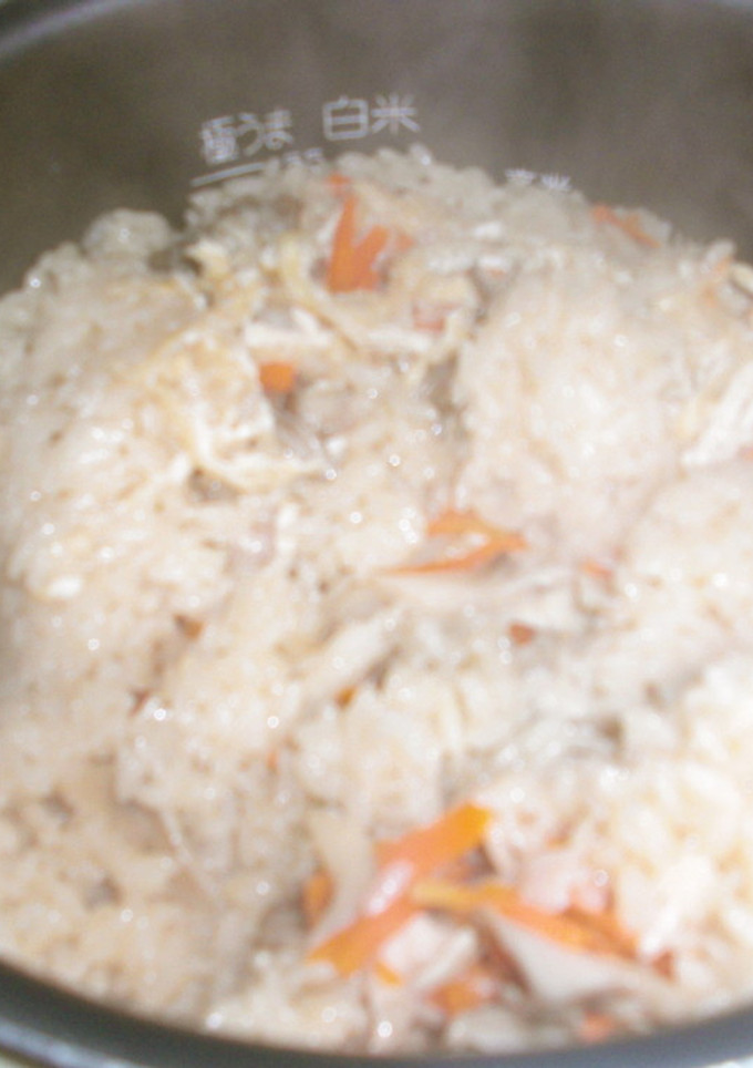 簡単炊き込みご飯-レシピのメイン写真