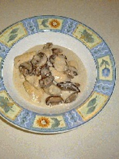 鶏肉ときのこのクリーム煮-レシピのメイン写真
