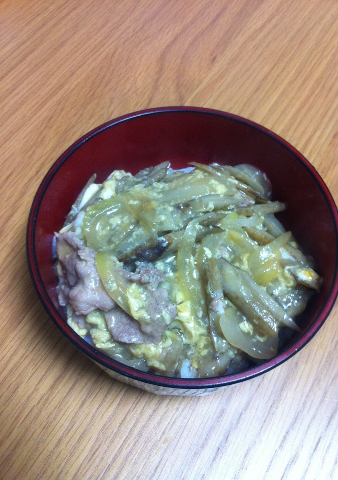 豚ゴボウのとろとろ丼-レシピのメイン写真