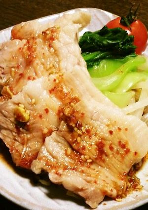 豚バラ肉ブロックDEスパイシー茹で豚♪！-レシピのメイン写真