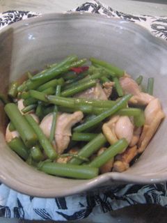 ぴりっとミズの鶏肉いため煮-レシピのメイン写真