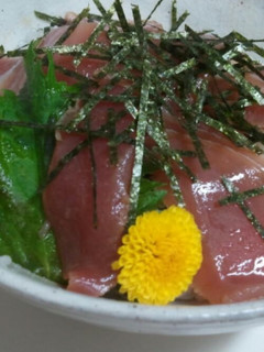 まぐろ☆丼-レシピのメイン写真