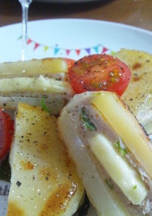 ちーずin☆ポテトのはさみ焼き-レシピのメイン写真