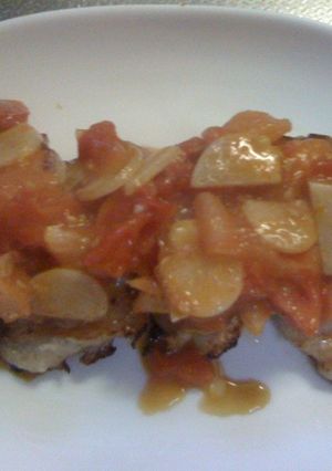豚のパルメザン焼きフレッシュトマトソース-レシピのメイン写真