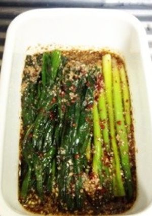 【醤油ベース薬念で簡単】ネギキムチ-レシピのメイン写真