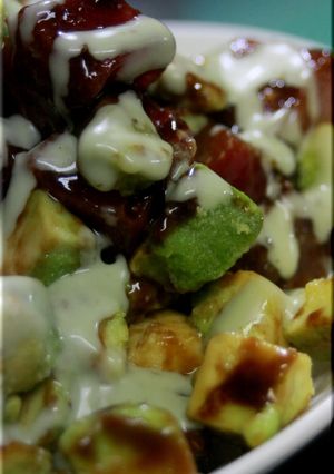 アボカドまぐろ丼＋アボカドソース-レシピのメイン写真