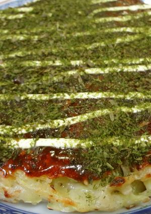 リメイク☆干物deお好み焼き☆鯵玉編☆-レシピのメイン写真