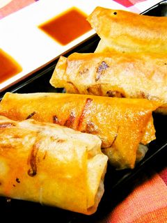 大好き~パリパリな焼き春巻き♪-レシピのメイン写真