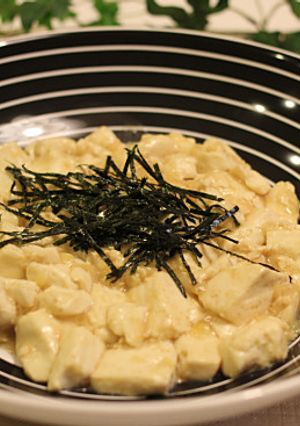 とっても簡単!お豆腐と長ネギの炒め物-レシピのメイン写真