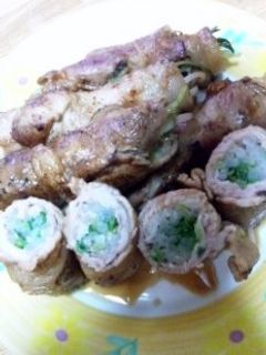 ☆超節約☆豆苗ともやしの豚肉巻き-レシピのメイン写真
