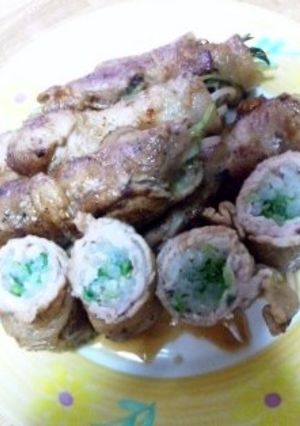 ☆超節約☆豆苗ともやしの豚肉巻き-レシピのメイン写真