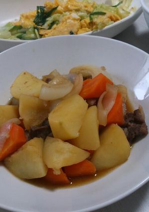 我が家の☆レンジde肉じゃが-レシピのメイン写真