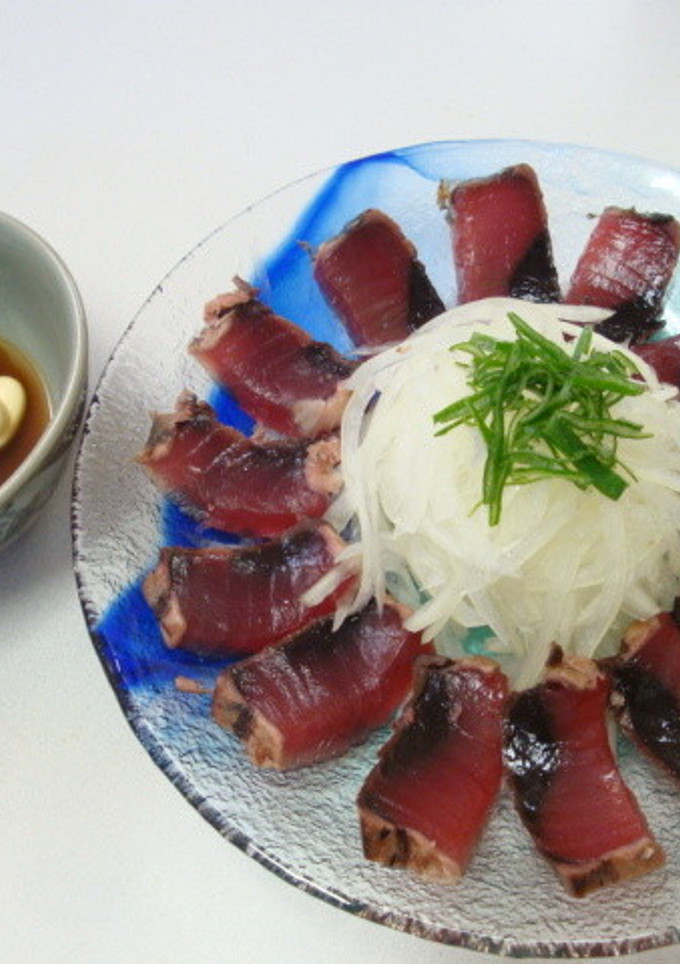 マヨネギで簡単激うま♪カツオのたたき♪-レシピのメイン写真