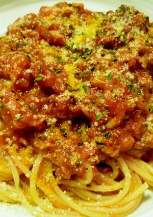 常備☆スピーディ☆トマトツナスパゲティ-レシピのメイン写真