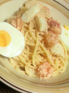 めんたいクリームパスタ-レシピのメイン写真