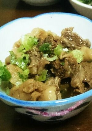 簡単！牛すじの煮込み！-レシピのメイン写真