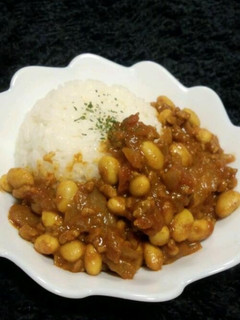即効!コク旨!簡単トマト豆カレー-レシピのメイン写真