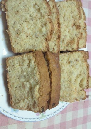 白ココア入りバナナパウンドケーキ-レシピのメイン写真