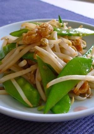 油揚げ入り春色中華炒め-レシピのメイン写真