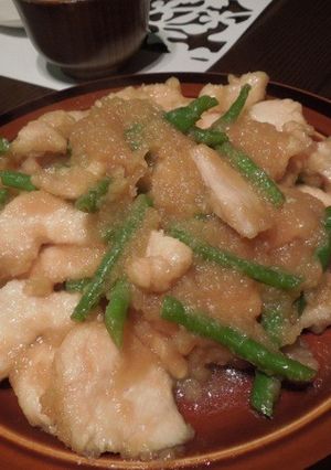 鶏胸肉のみぞれ煮-レシピのメイン写真