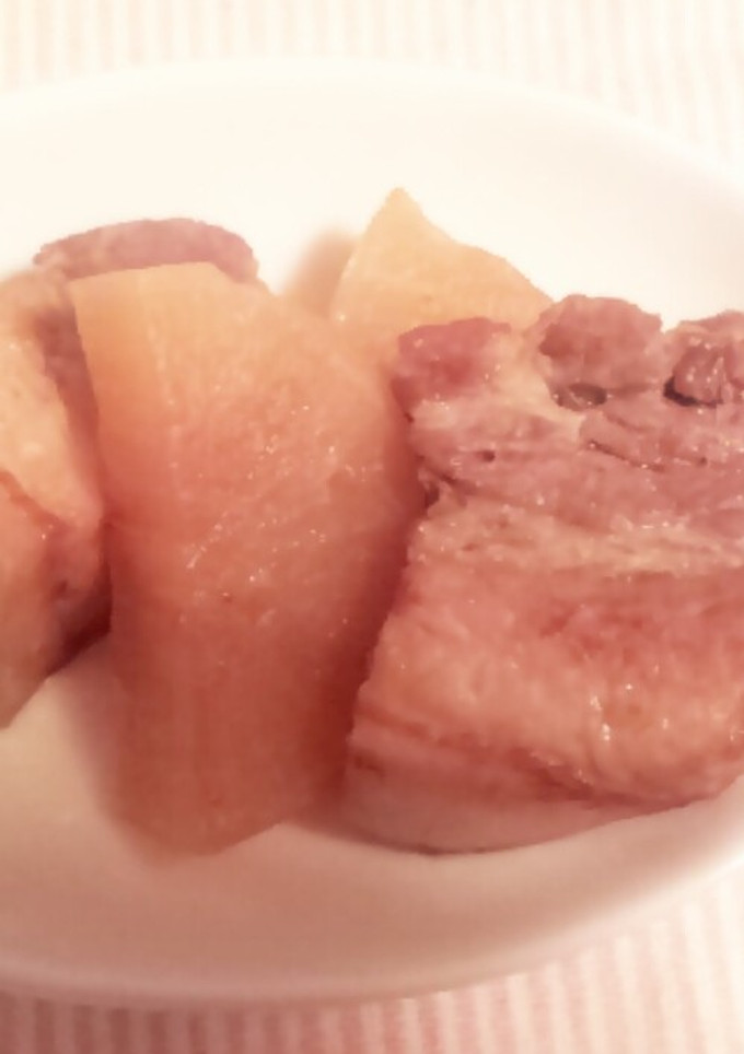 トロトロ豚の角煮と大根の煮物-レシピのメイン写真