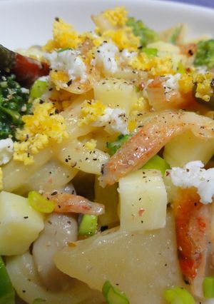 桜えびで旨味パスタ！-レシピのメイン写真